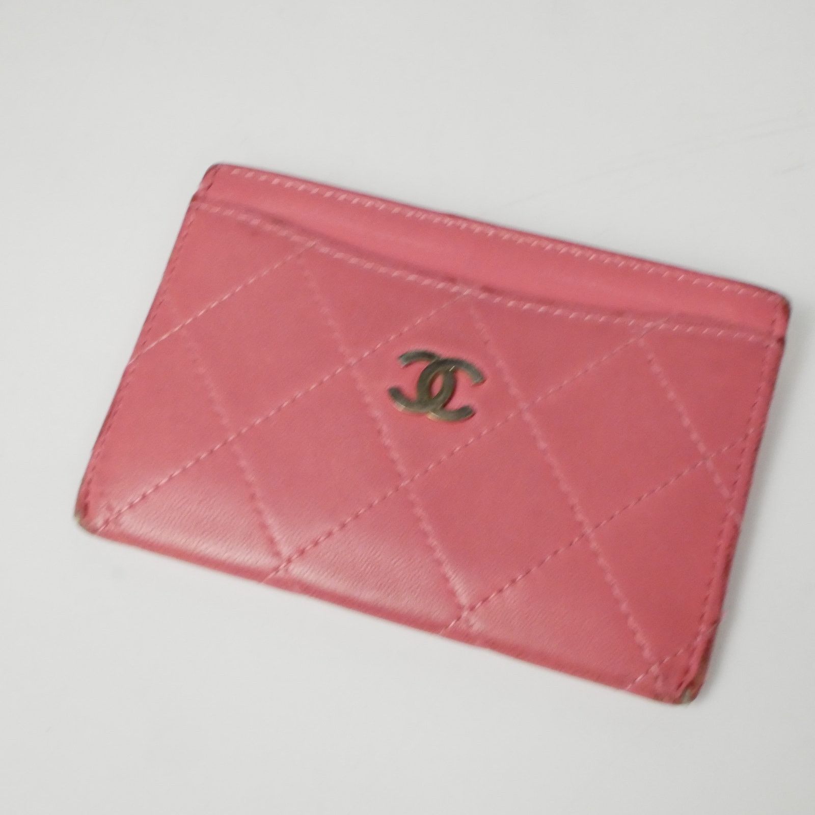 Chanel Chanel Matrasse Pink Cards Holder Size ONE SIZE - 2 Thumbnail