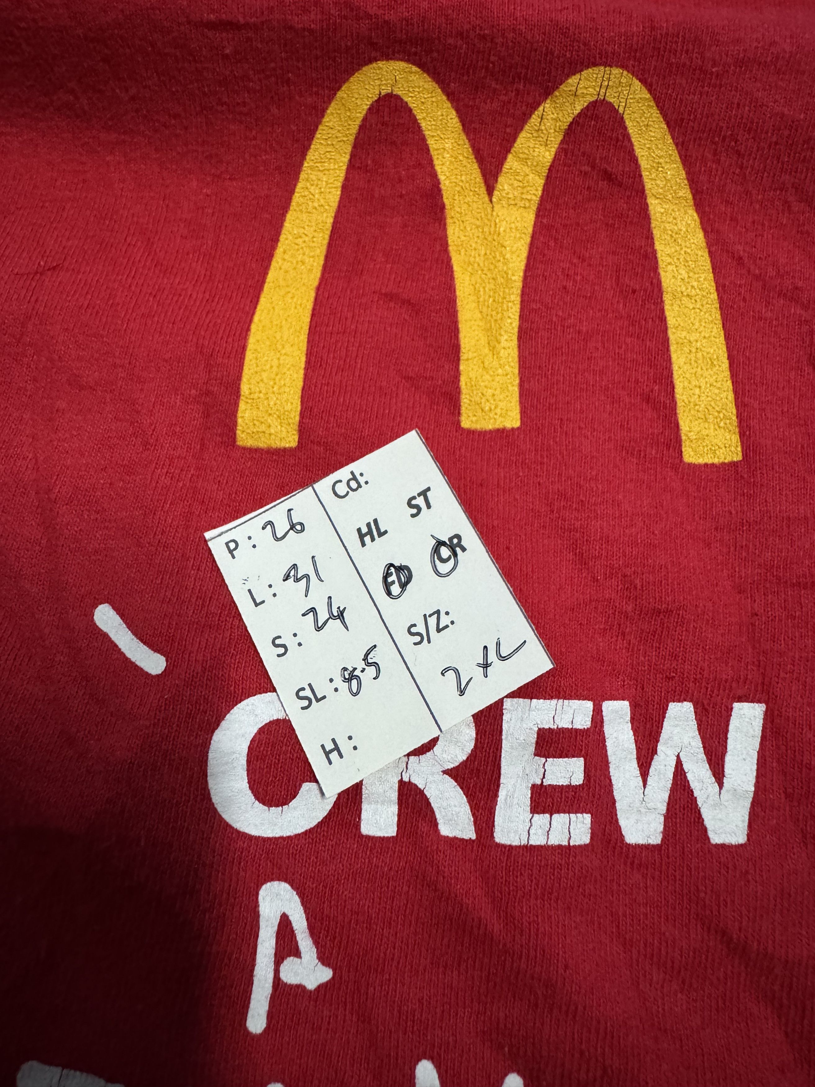 Other TRAVIS SCOTT CACTUS JACK CREW MCDONALD'S RAP TEE Size US XXL / EU 58 / 5 - 19 Thumbnail