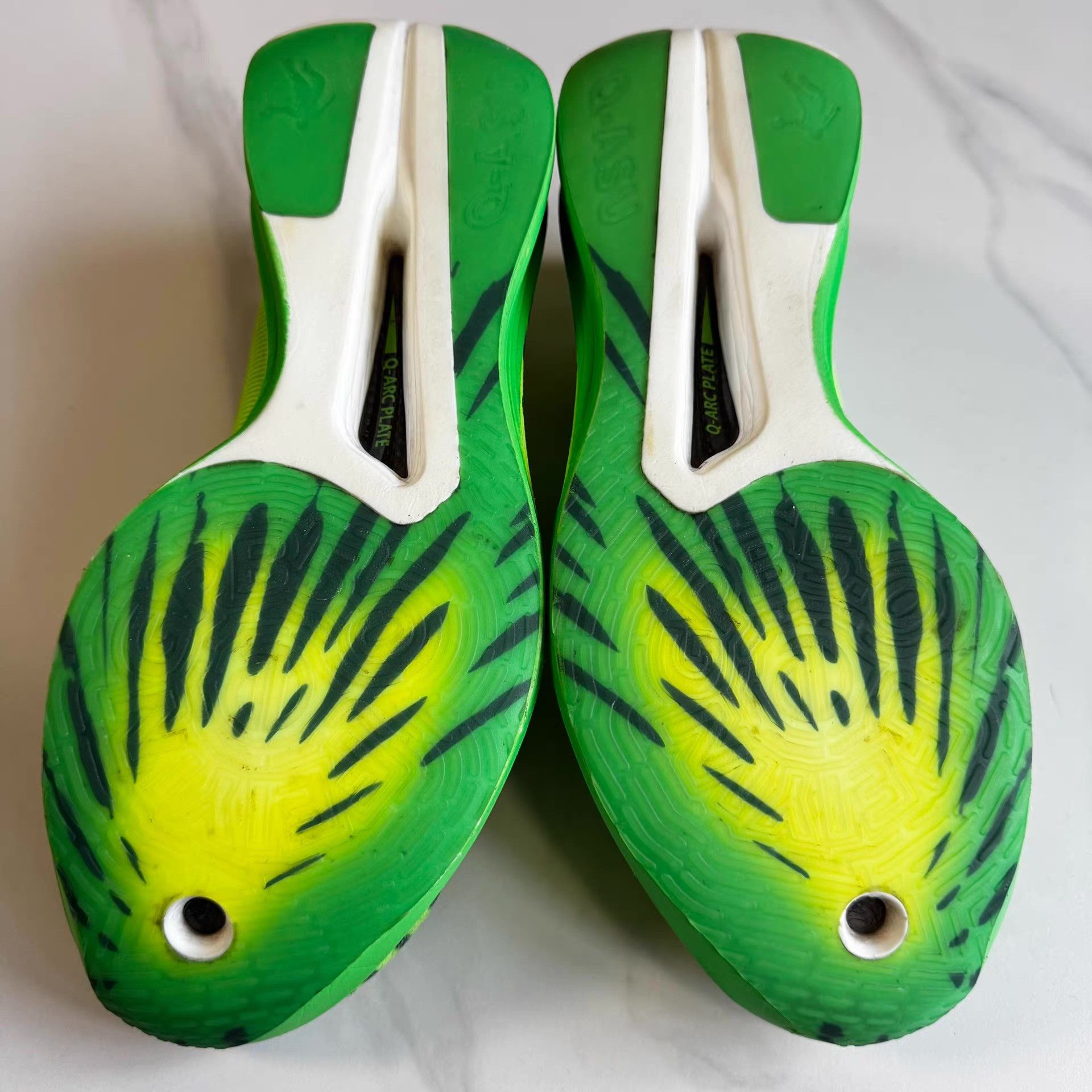 Nike Qiaodan Feiying PB 5.0, fluorescent green Q10 Size US 10.5 / EU 43-44 - 3 Thumbnail
