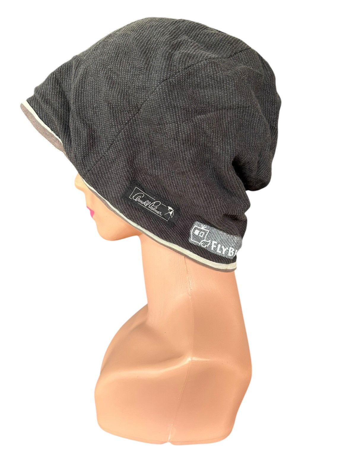 Japanese Brand × Kapital × Vintage Sunfaded Japanese Punk Bondage Style Reversible Beanie Hats Size ONE SIZE - 4 Thumbnail