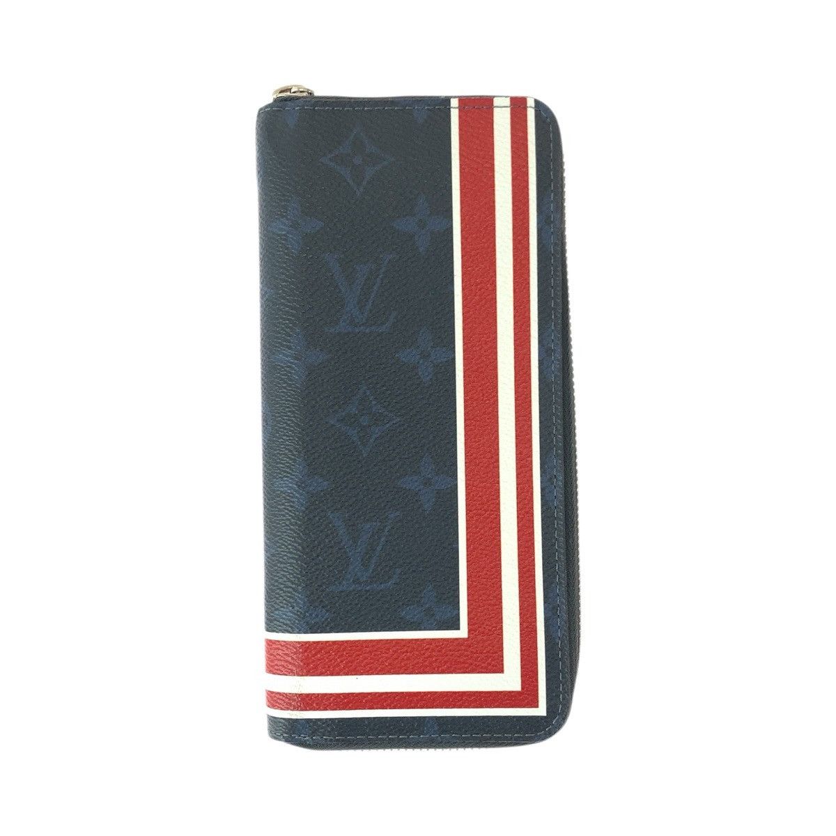 Louis Vuitton Louis Vuitton Louis Vuitton Monogram Cobalt long zip wallet Textile Long Wallet M61678 DUTY FREE for USA Size ONE SIZE - 1 Thumbnail