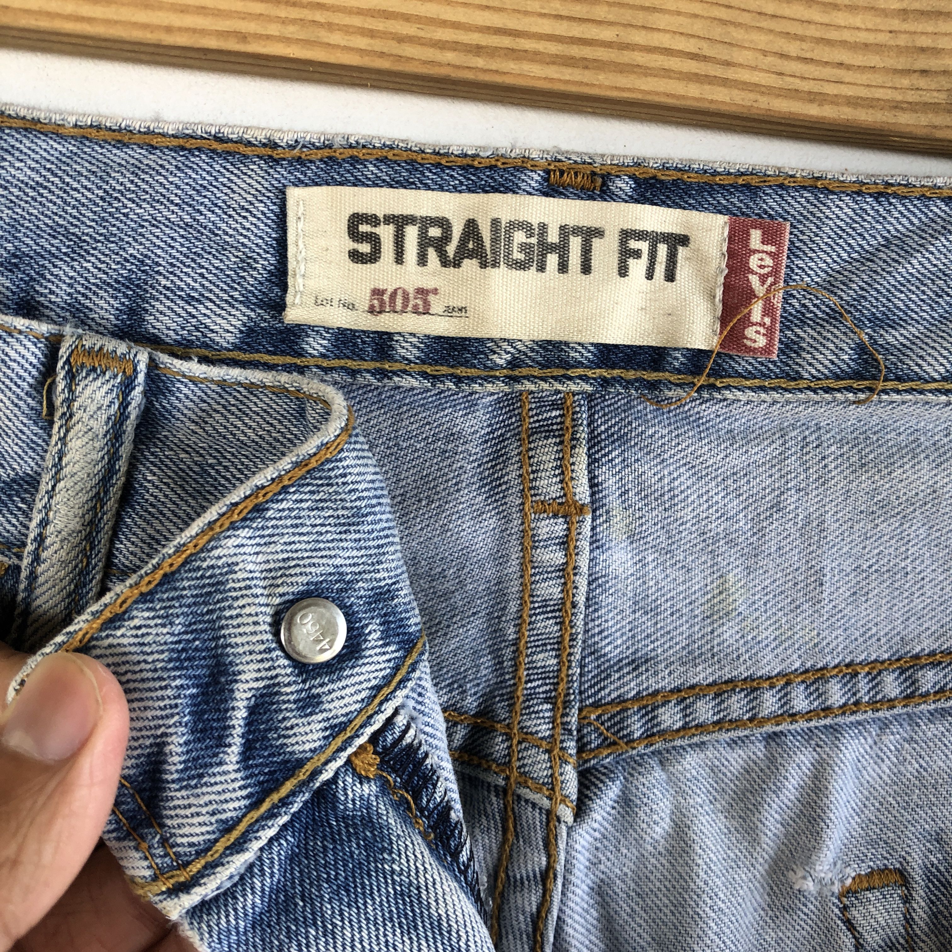 Levi's Vintage Levis Light Wash Jeans Levi's 505 Dirty Faded Denim Size US 36 / EU 52 - 7 Thumbnail