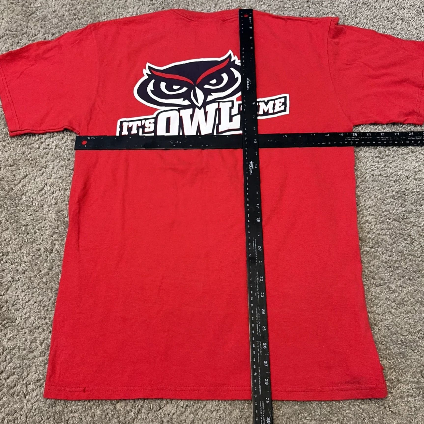 Champion VINTAGE Florida Atlantic University Owls Champion Y2K Red T-Shirt Large Mens Size US L / EU 52-54 / 3 - 4 Thumbnail