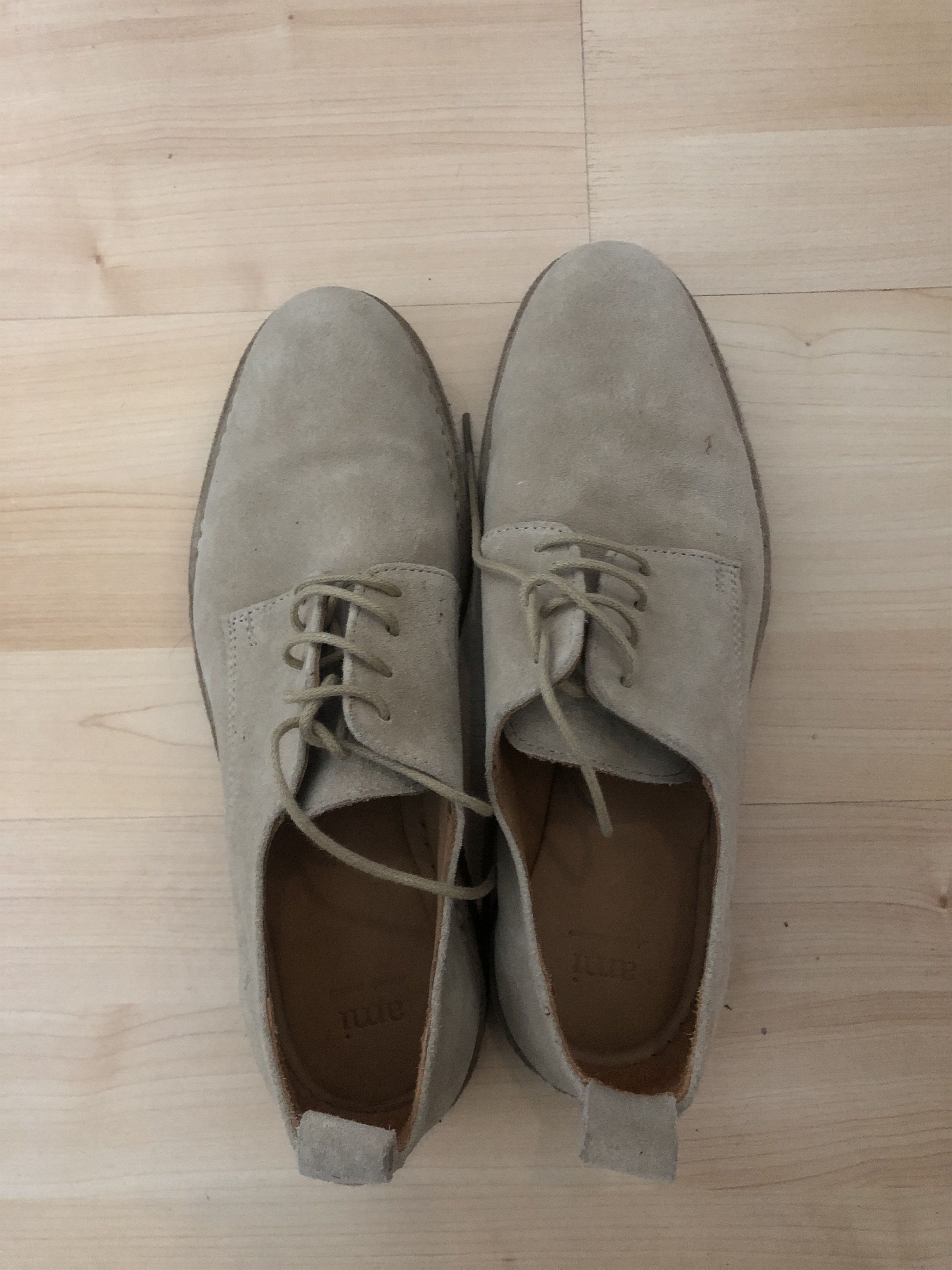 AMI Suede Derby Shoes Size US 7 / EU 40 - 5 Thumbnail