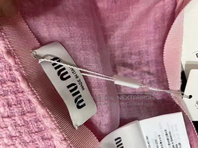 Miu Miu Miu Miu 38 overskirt Size 37" - 5 Thumbnail