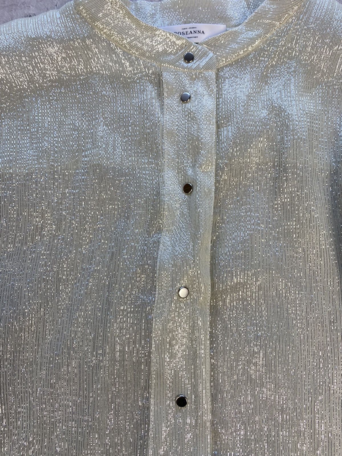 Designer × Vintage Rare Roseanna Paris France 5 Rue Froissart Blouses Size S / US 4 / IT 40 - 5 Thumbnail