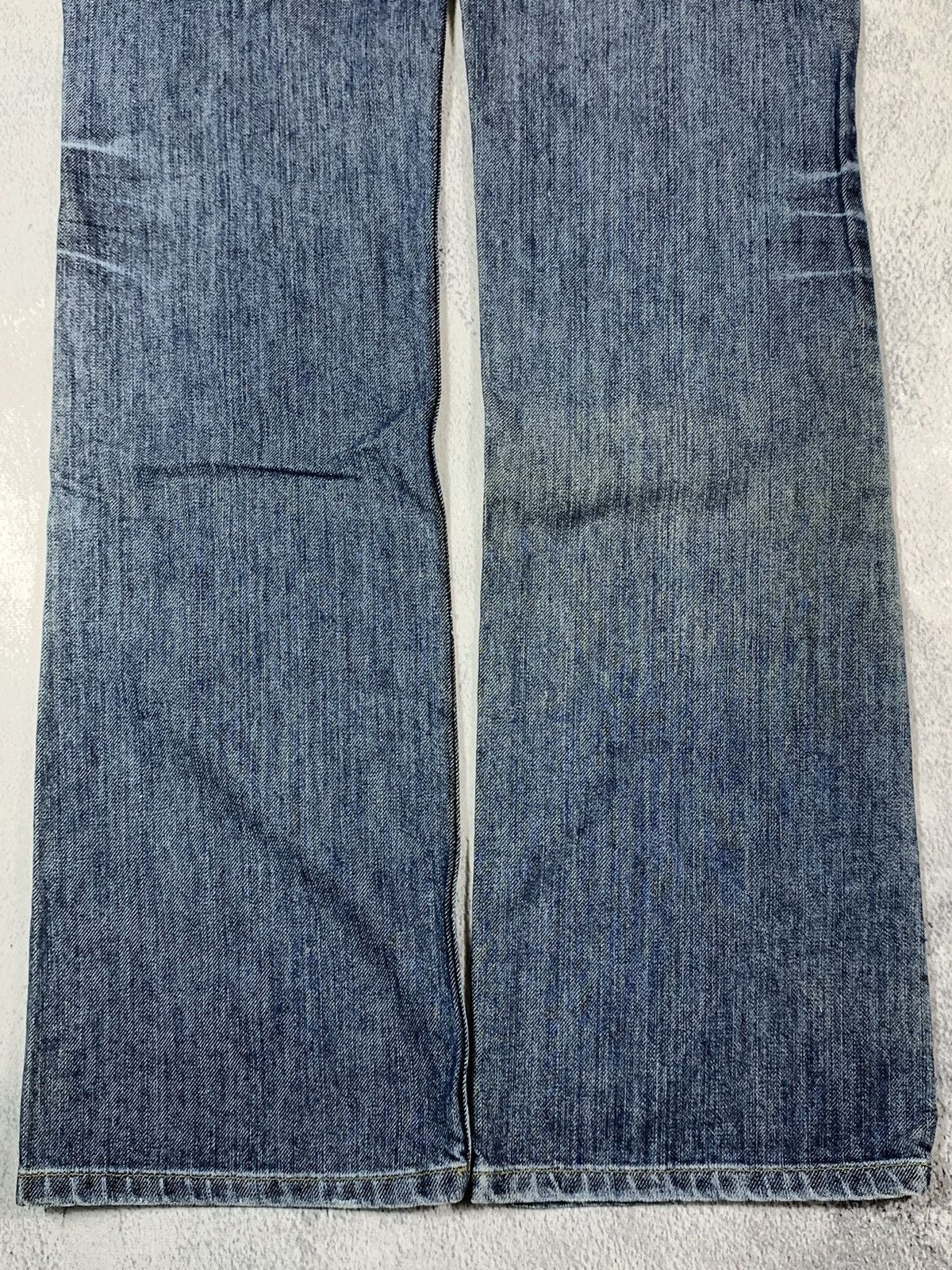 Japanese Brand × Moschino × Vintage Vintage Y2K Moschino Low rise faded denim jeans streetwear Size 28" / US 6 / IT 42 - 13 Thumbnail