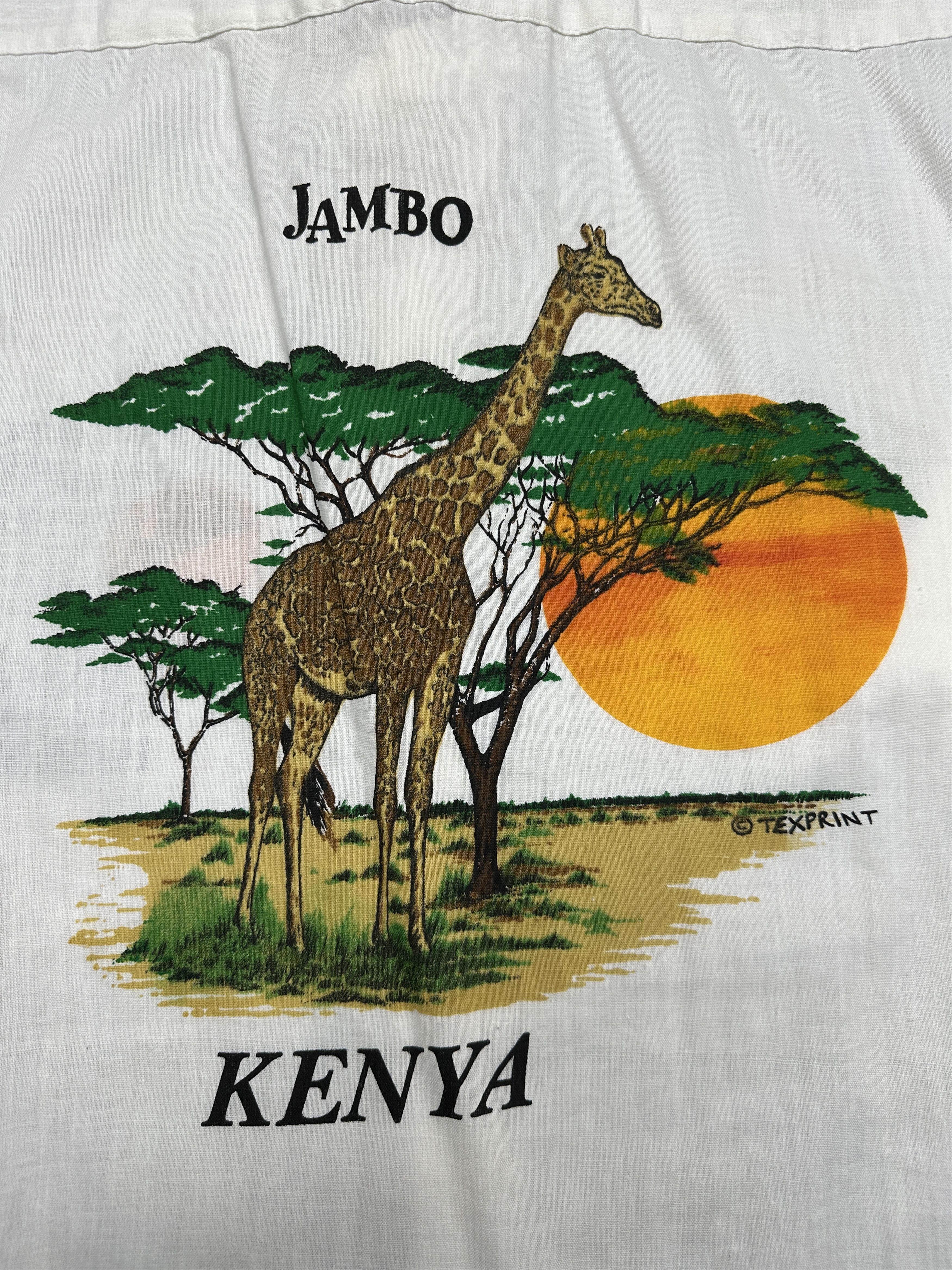 Vintage Jambo Kenya Vintage Mens Hawaiian Shirt Size US XXL / EU 58 / 5 - 3 Thumbnail