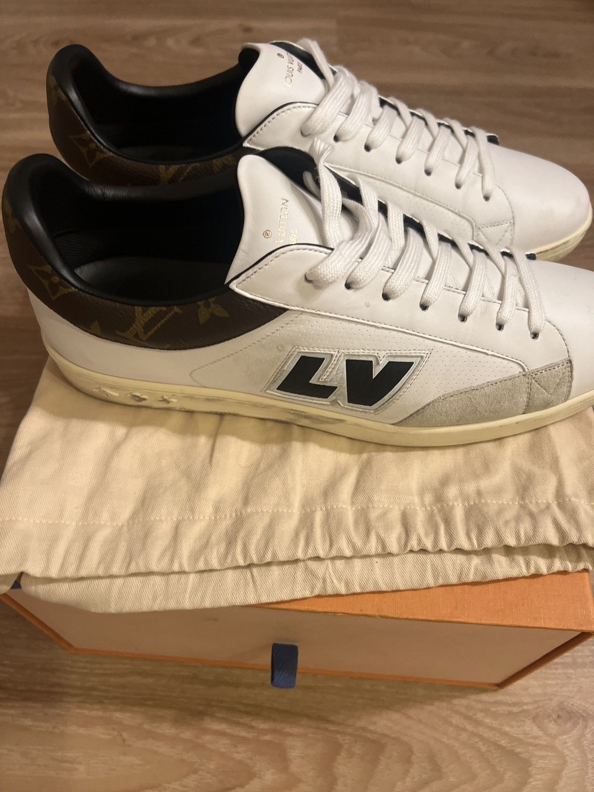 Louis Vuitton Louis Vuitton Luxembourgh Sneaker Size US 10 / EU 43 - 5 Thumbnail