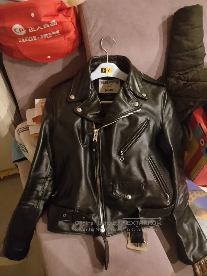 Schott Schott Horseskin leather clothing Size US XXS / EU 40 - 5 Thumbnail