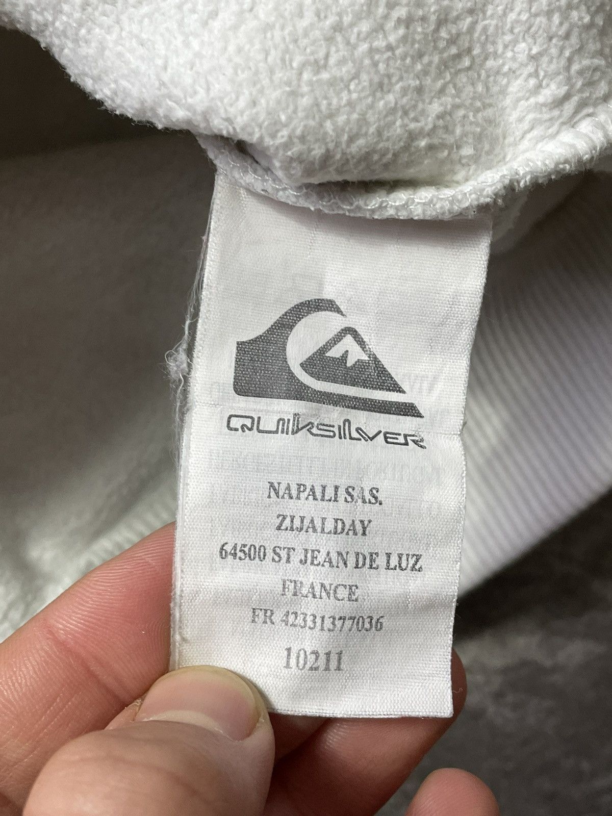 Quiksilver Quiksilver Vintage Hoodie Big Logo Y2K 90s Serf Style Size US M / EU 48-50 / 2 - 7 Thumbnail