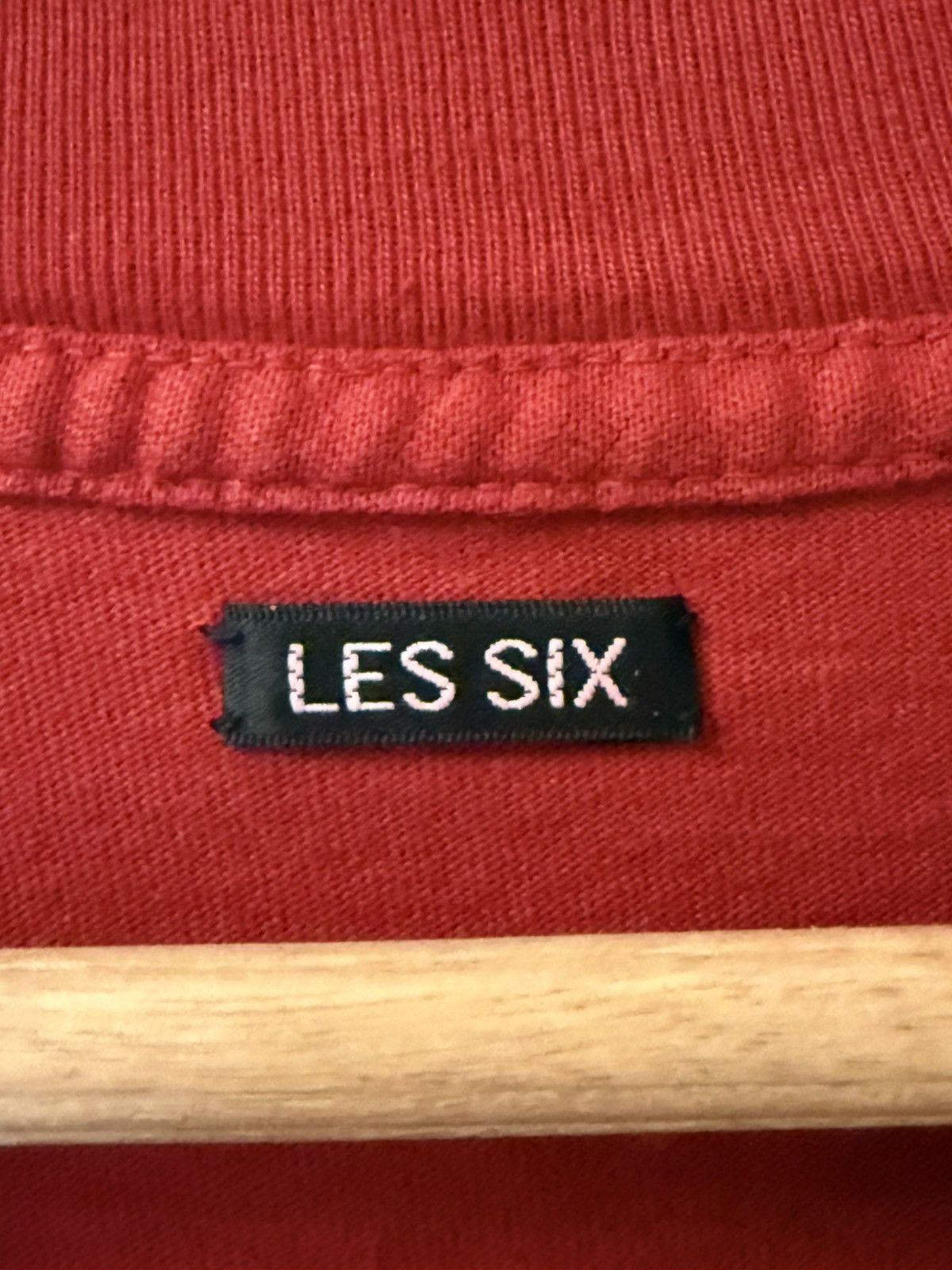 Les Six Rare Les Six Bad Guy Tee SOLD ONLY JAPAN Sample Size US L / EU 52-54 / 3 - 3 Thumbnail