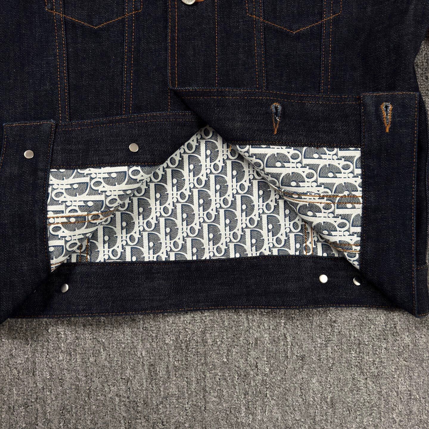 Dior Dior blue inner women denim jacket 48 new Size XL / US 12-14 / IT 48-50 - 7 Thumbnail
