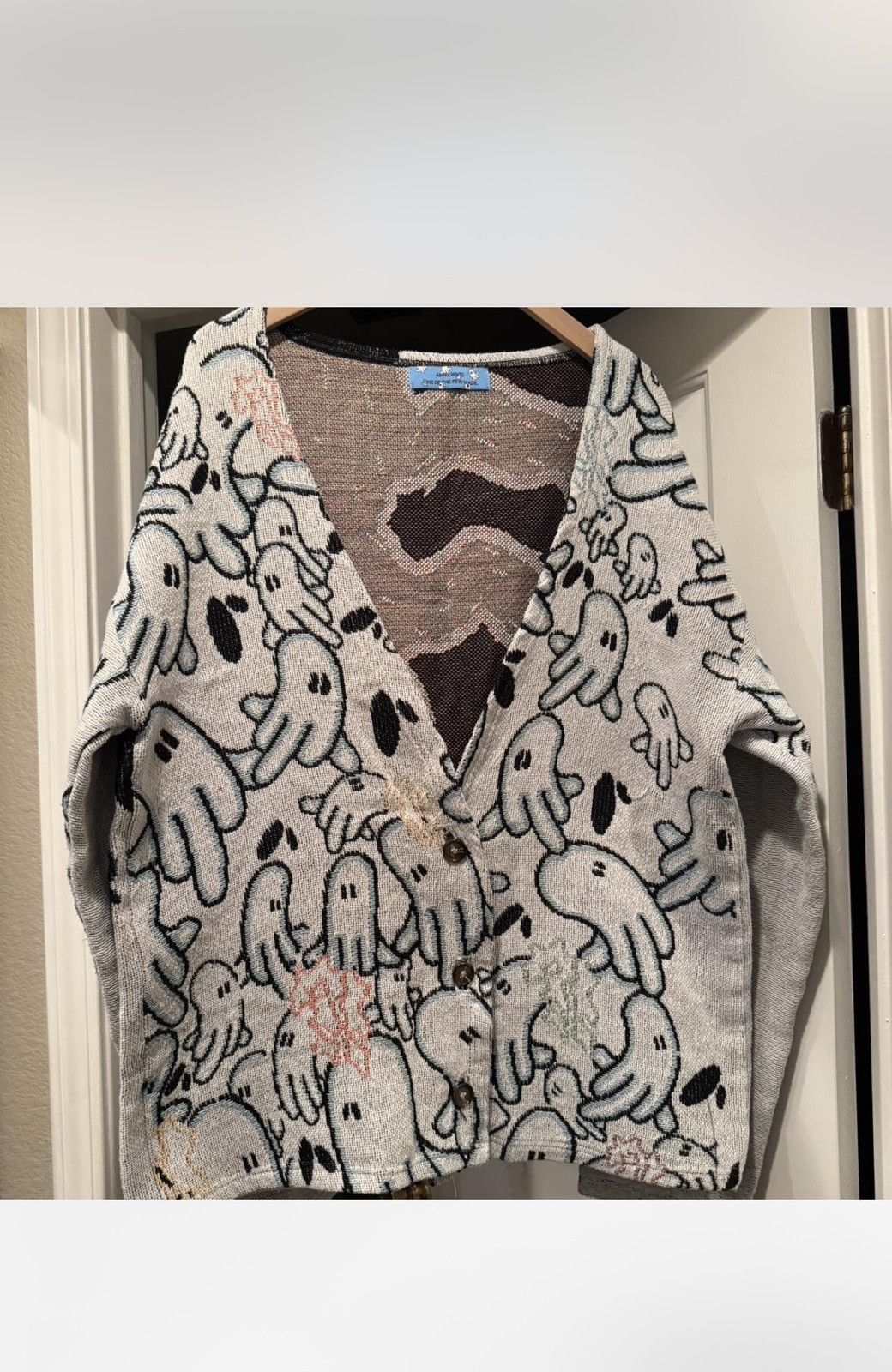 Other Wntd apprel x 4444 Blu Cardigan Size US XL / EU 56 / 4 - 1 Thumbnail