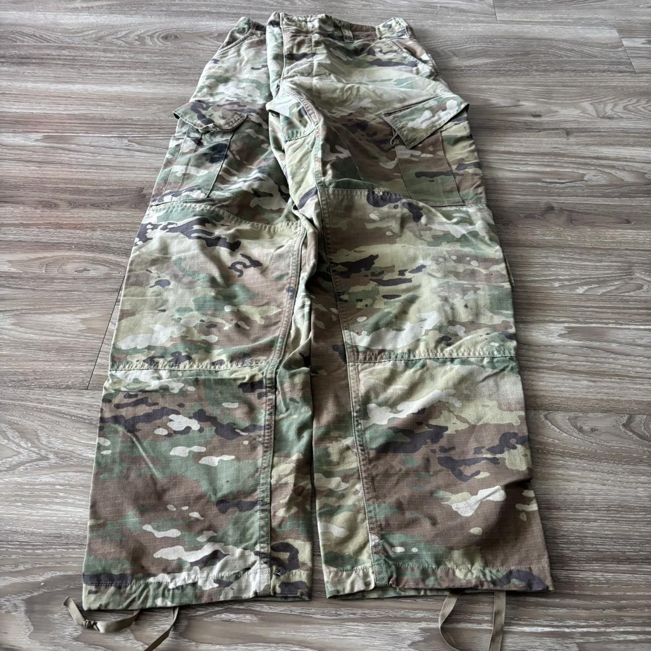 Japanese Brand Vintage Y2K/2000s Military Camo Streetwear Skater Cargo Pants! 34x32 Size US 34 / EU 50 - 3 Thumbnail