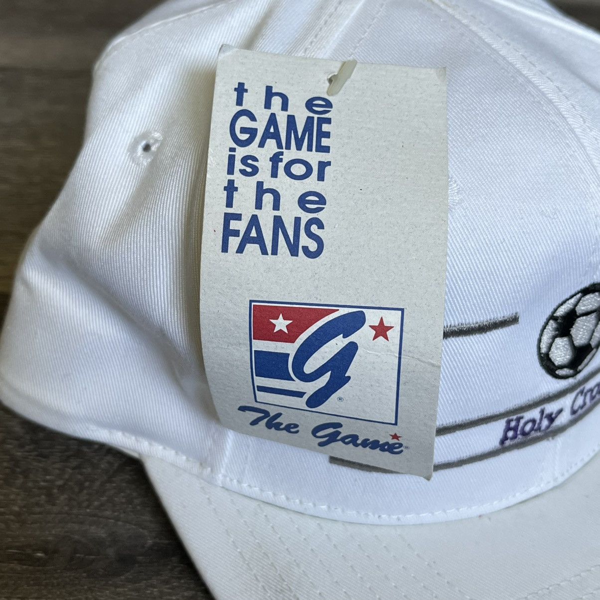 Vintage New Vintage 90s Holy Cross College Soccer Logo Hat SnapBack Size ONE SIZE - 3 Thumbnail