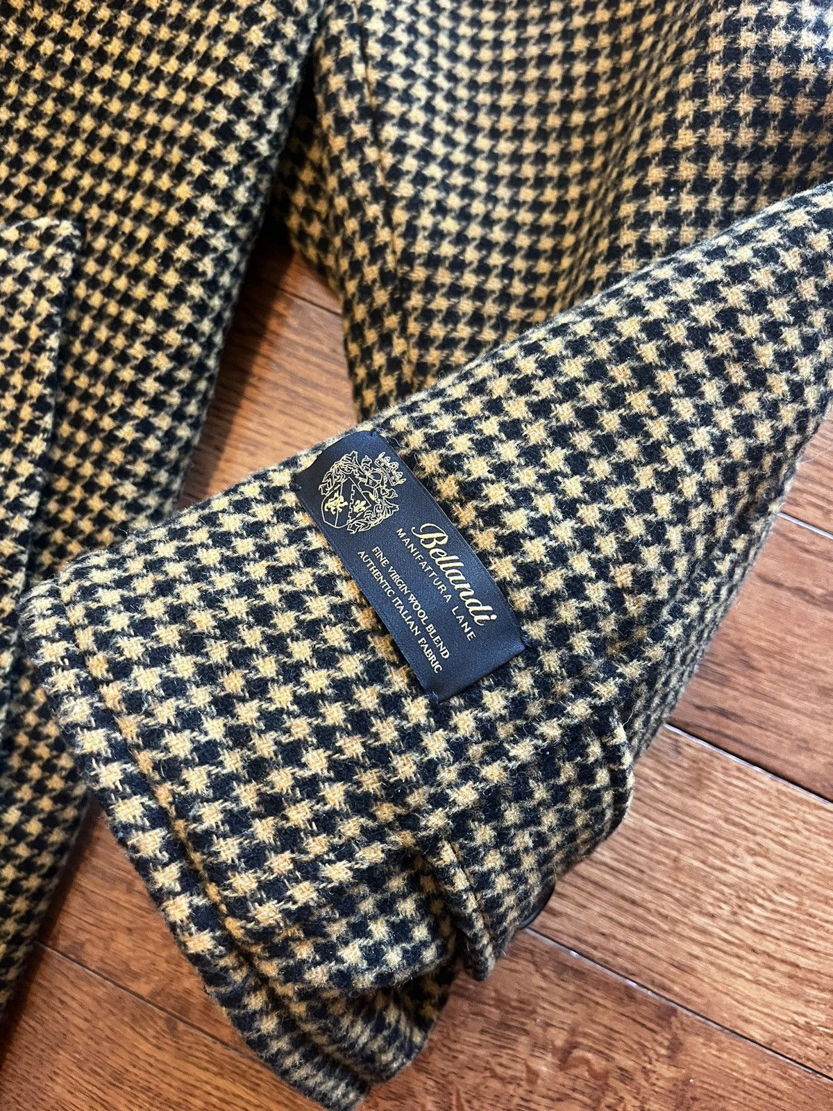 Supreme Reversible Houndstooth Overcoat