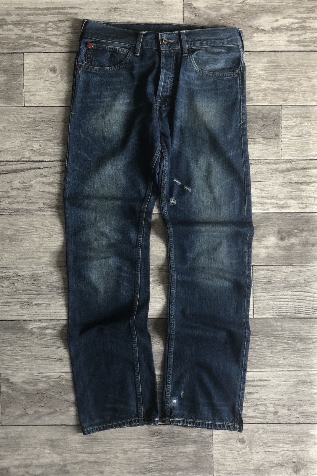 Evisu × Puma Sick Evisu x Puma denim blue jeans mint seagull Size US 32 / EU 48 - 3 Thumbnail