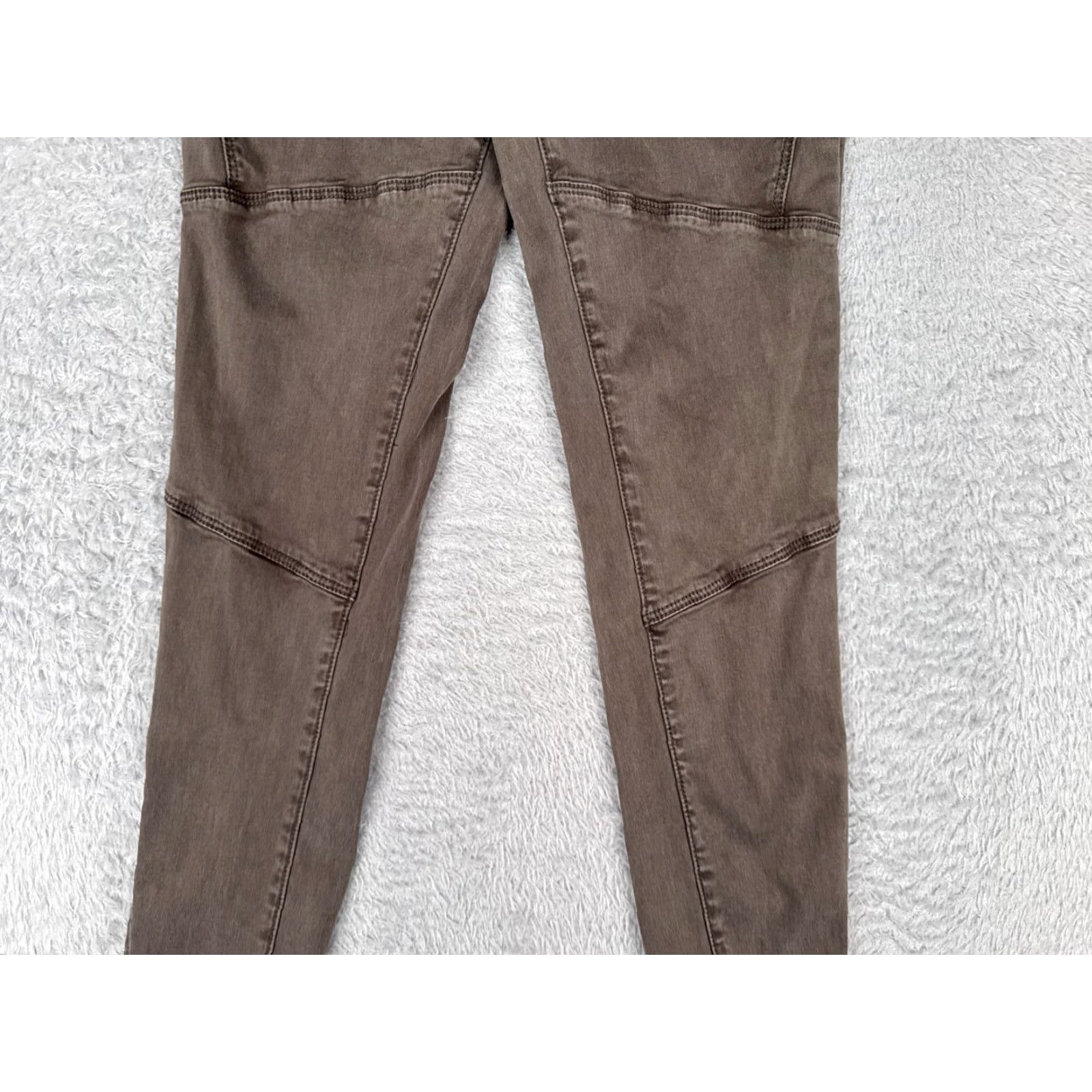 Mossimo VINTAGE Mossimo Jeans Womens Brown Denim Skinny Jegging Mid Rise Ankle Zip 26x28 00 5-Pocket Design Mens? Size 24" / US 00 / IT 34 - 3 Thumbnail