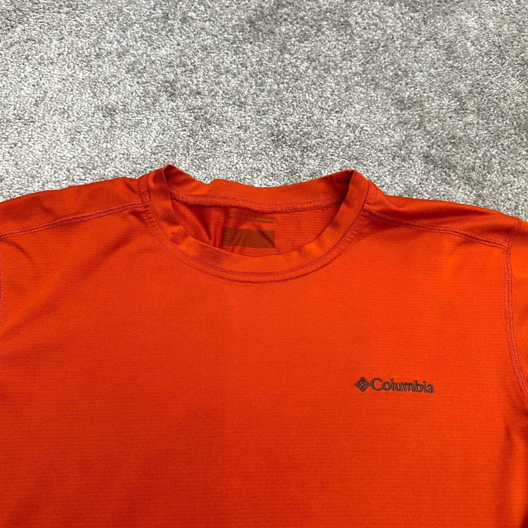 Vintage Columbia Omni Wick Shirt Men M Orange Long Sleeve Henley Neck Activewear Casual Size US M / EU 48-50 / 2 - 3 Thumbnail