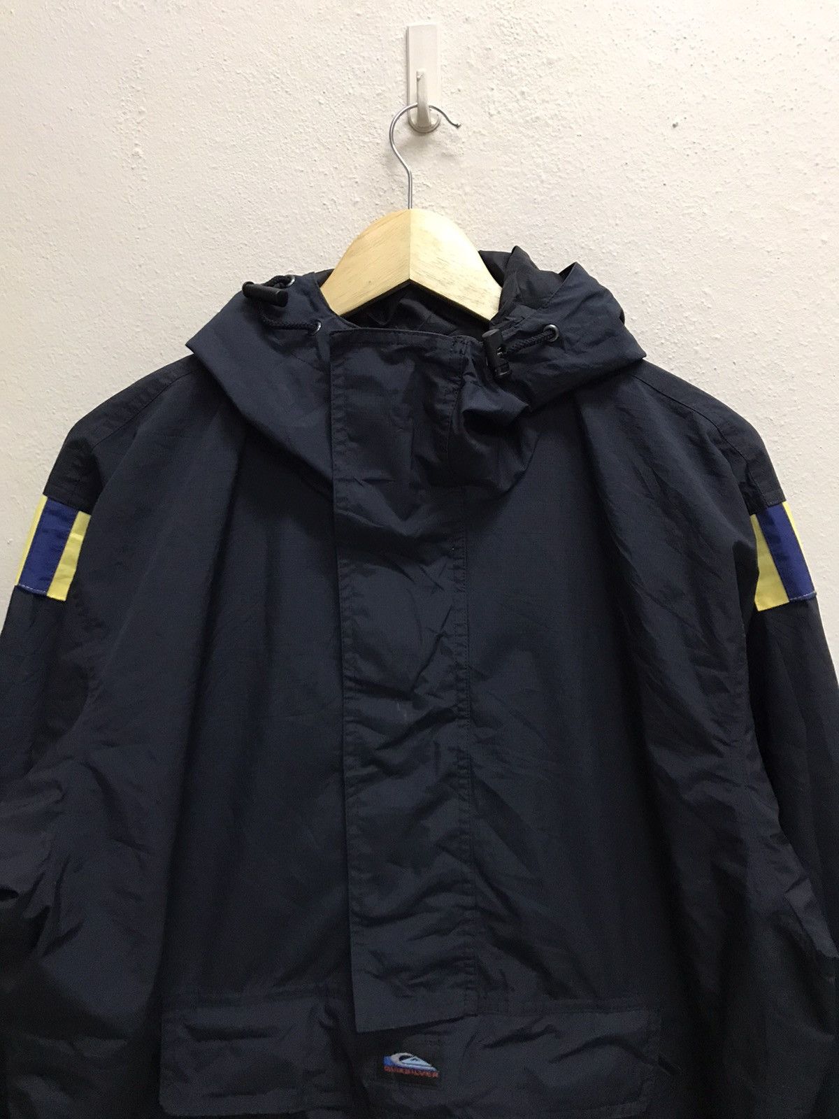 Quiksilver VINTAGE 90s QUIKSILVER ANORAK JACKET HOODIE Size US XL / EU 56 / 4 - 4 Thumbnail