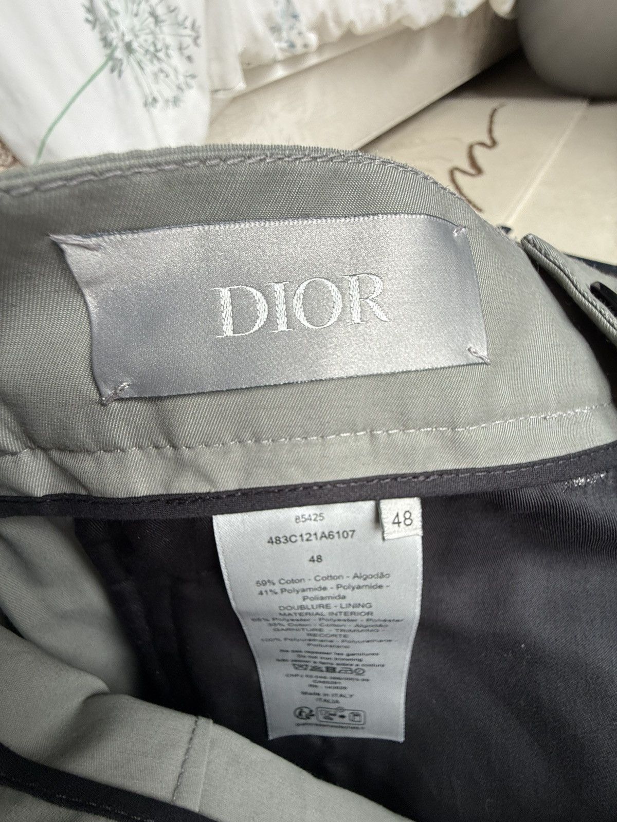 Dior SS24 $1.6k🤑 Dior zip gusseted baggy wide shorts Kim Jones 48 Size US 32 / EU 48 - 22 Thumbnail