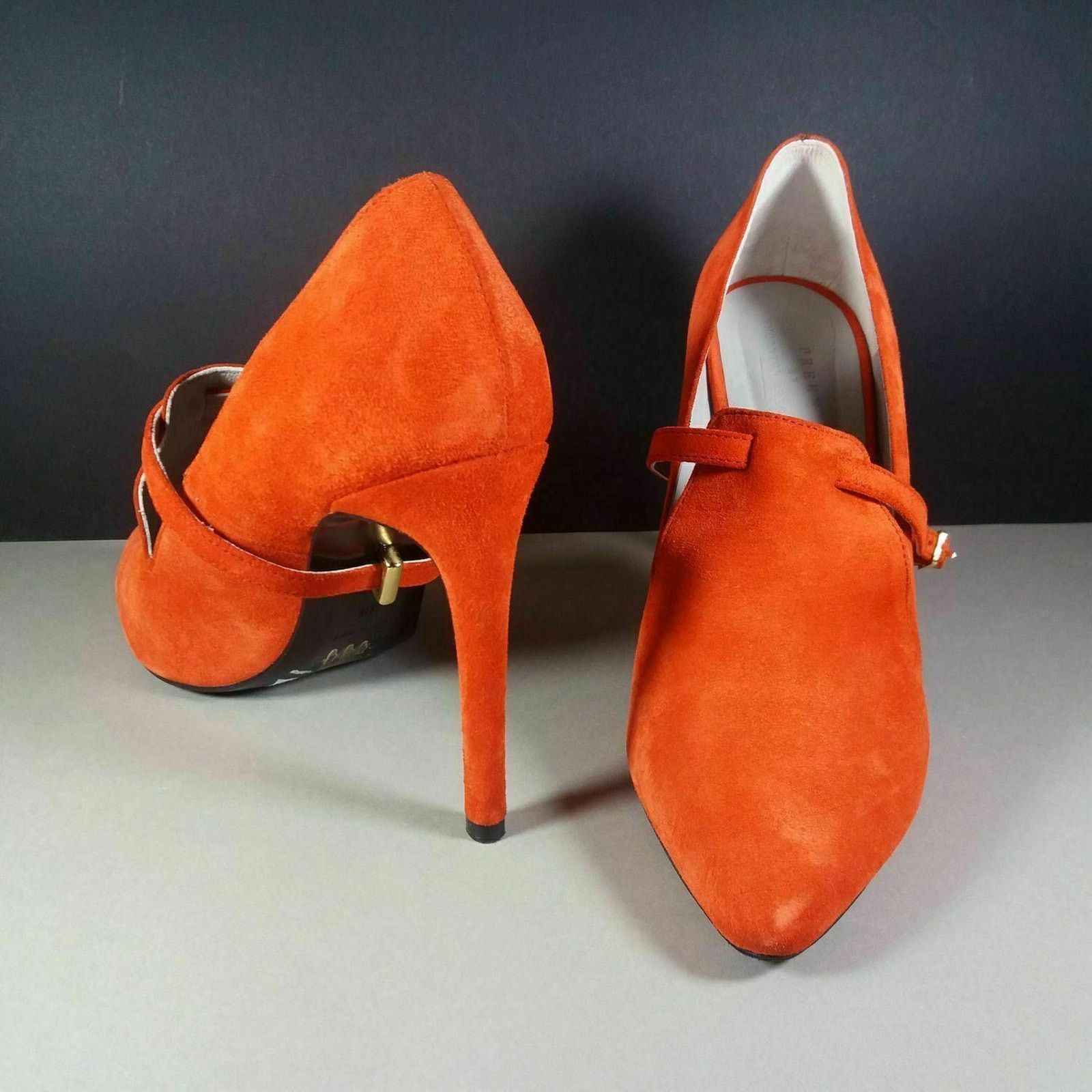 Preen by Thornton Bregrazzi PREEN Thornton Bregazzi Coral Suede Nolan Pumps Size 39 Box Size US 9 / IT 39 - 4 Thumbnail