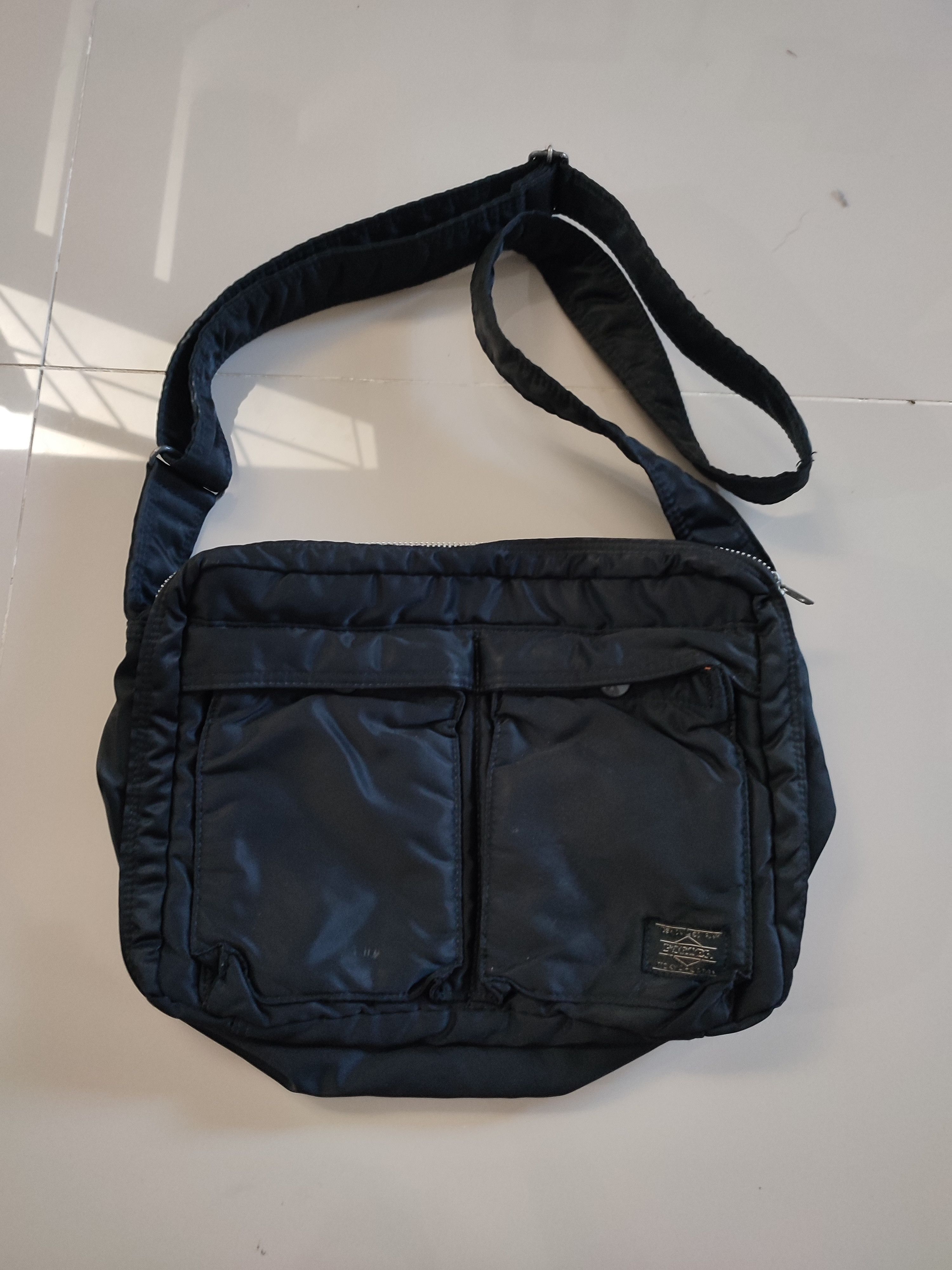 image of Porter Japan Sling Bag in Black, Men's