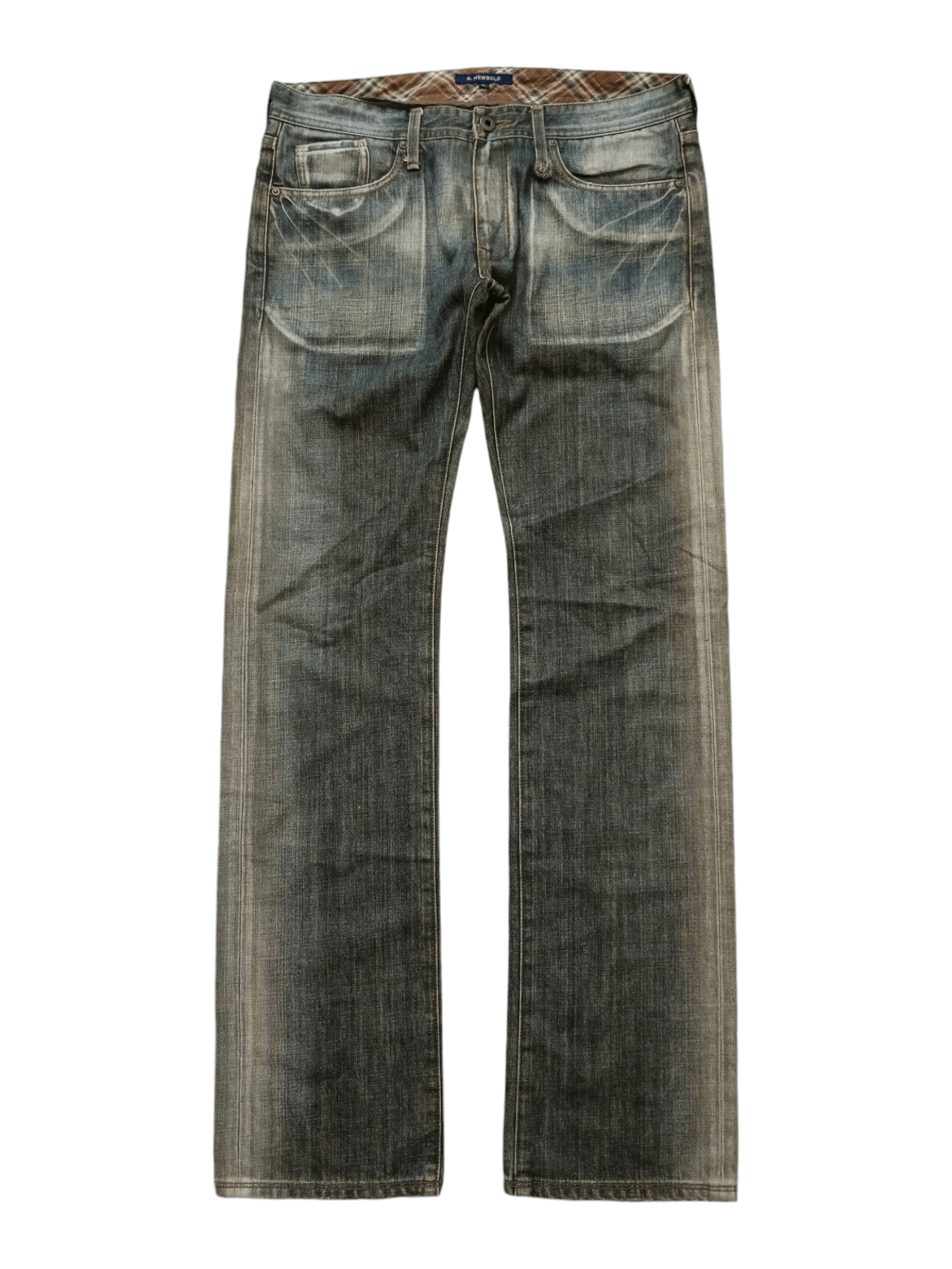 R.Newbold DISTRESSED R.NEWBOLD DENIM PANTS Size US 32 / EU 48 - 1 Thumbnail