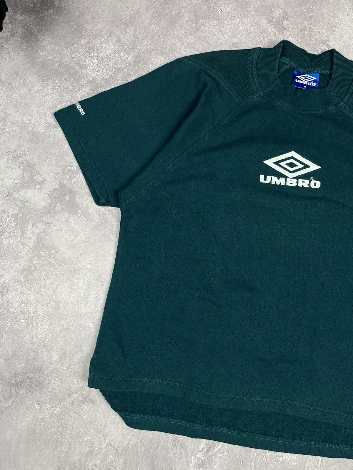 Umbro Vintage Umbro Pro Training Heavy T-Shirt M Green Size US M / EU 48-50 / 2 - 2 Thumbnail