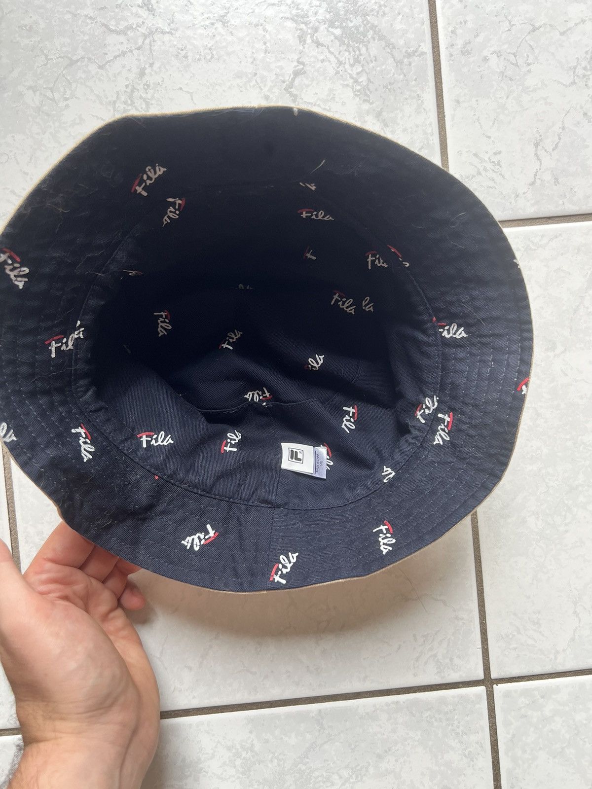 Fila Fila Bucket hat Y2K Size ONE SIZE - 2 Thumbnail