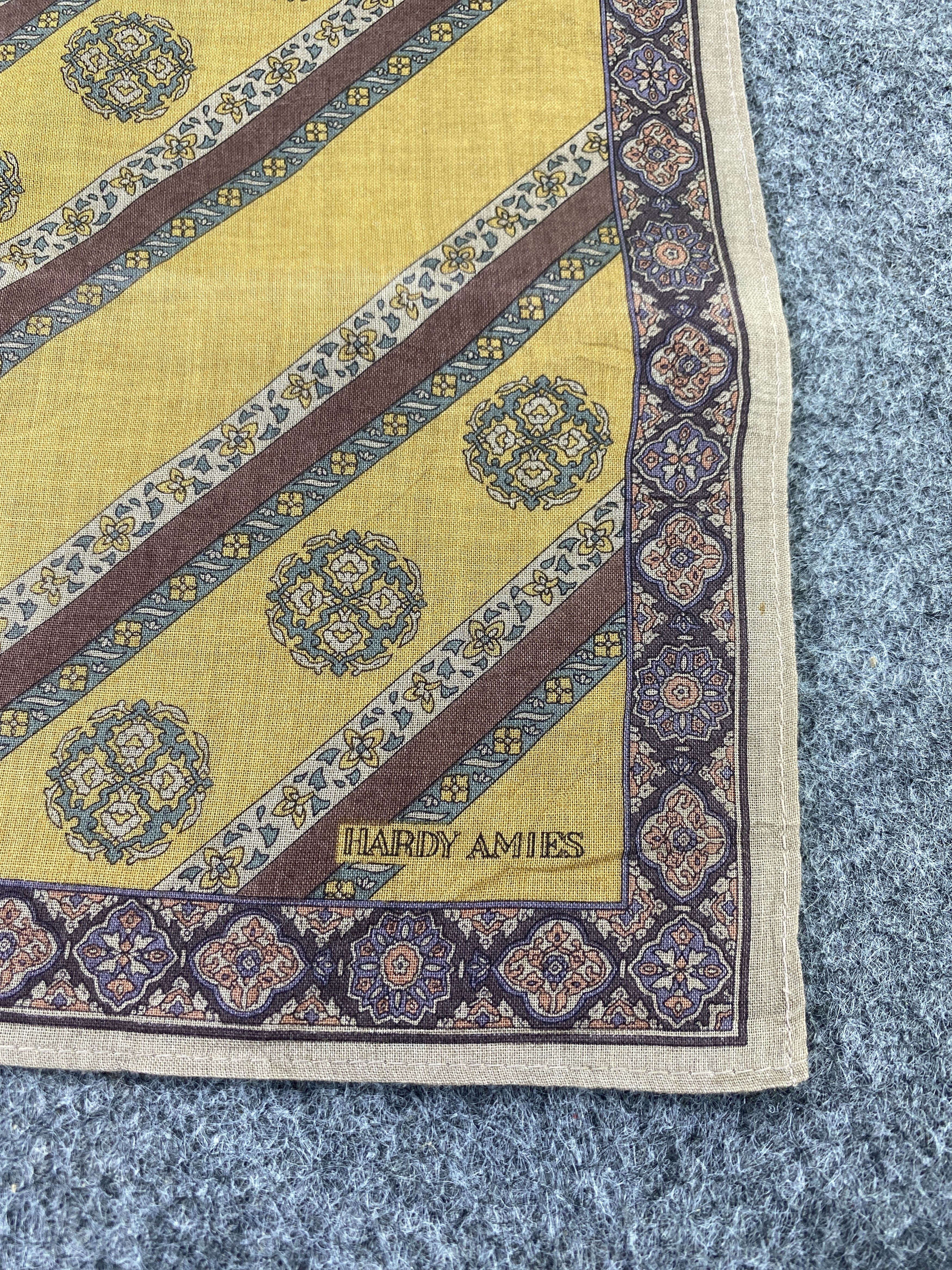 Hardy Amies × Vintage Hardy Amies Handkerchief / Bandana / Neckerchief-B124 Size ONE SIZE - 5 Thumbnail