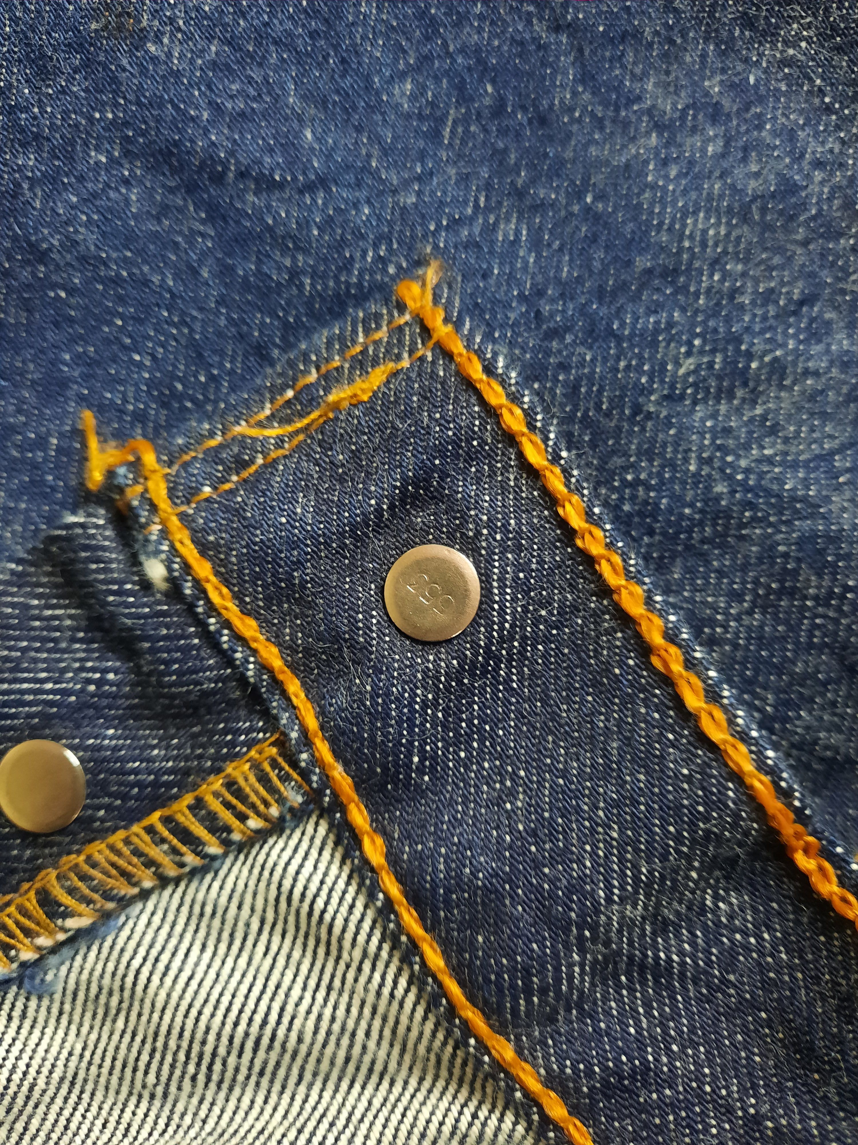 Levi's 🔥Vintage 90s levis 501xx made in usa indigo denim jeans Size US 31 - 7 Thumbnail