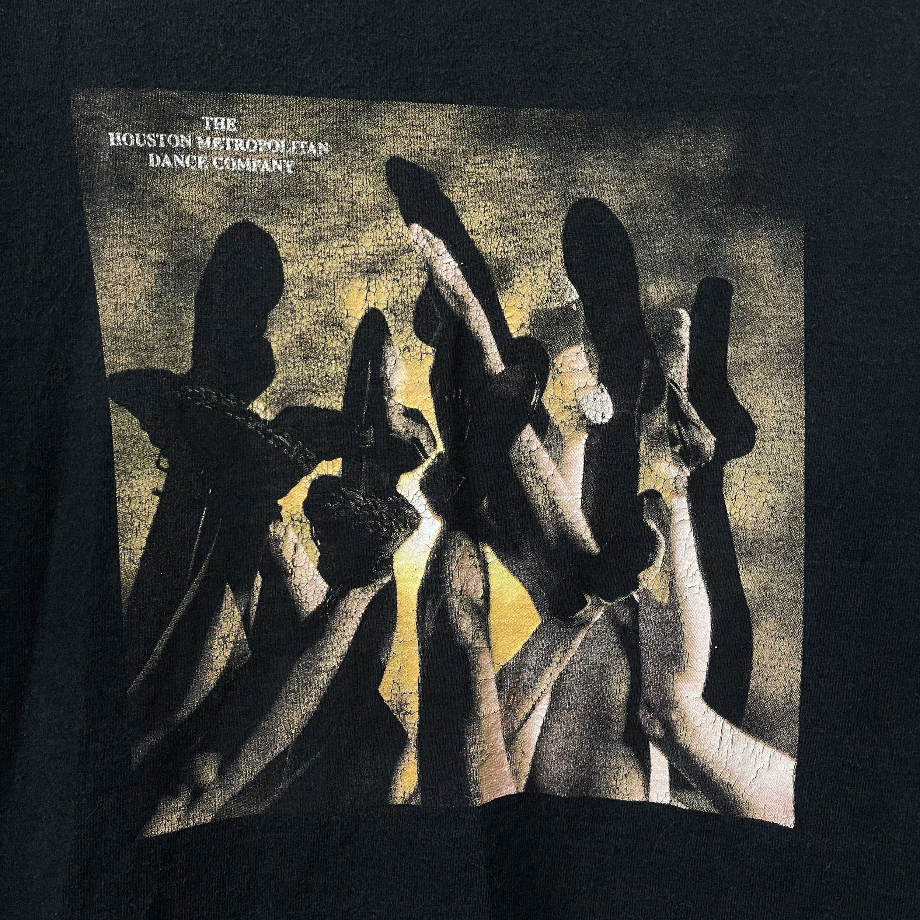 Vintage Vintage 90s Houston Metropolitan Dance T-Shirt Size US M / EU 48-50 / 2 - 2 Thumbnail