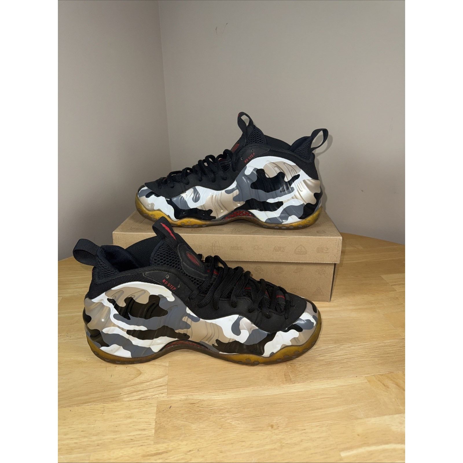 Nike Size 10.5 Nike 2013 Fighter Jet Foamposite One PRM OG BOX Size US 10.5 / EU 43-44 - 4 Thumbnail