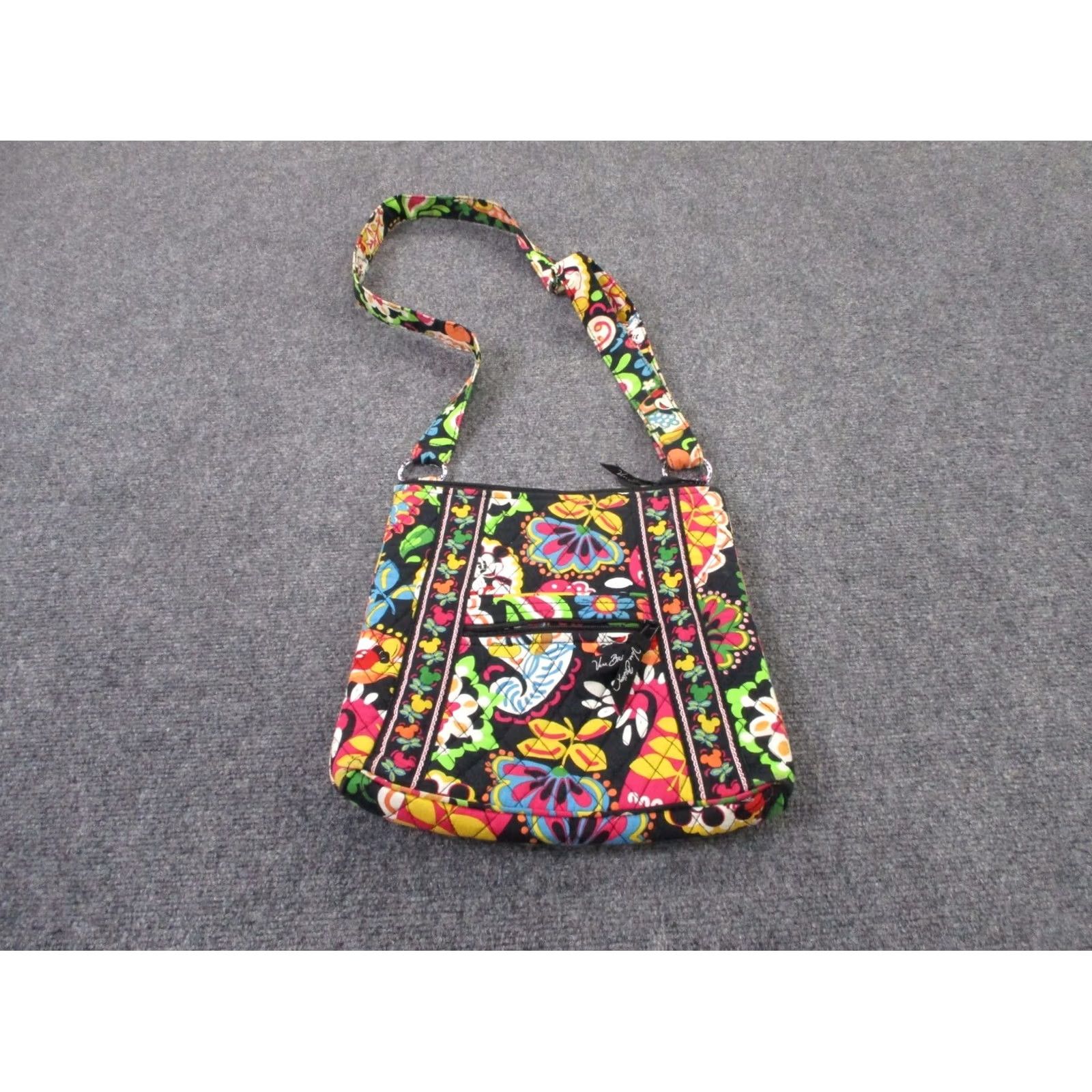 Vera Bradley Vera Bradley Women Bag Shoulder Multicolor Floral Mickey Minnie Disney Strap Casual Medium Womens Size ONE SIZE - 2 Thumbnail