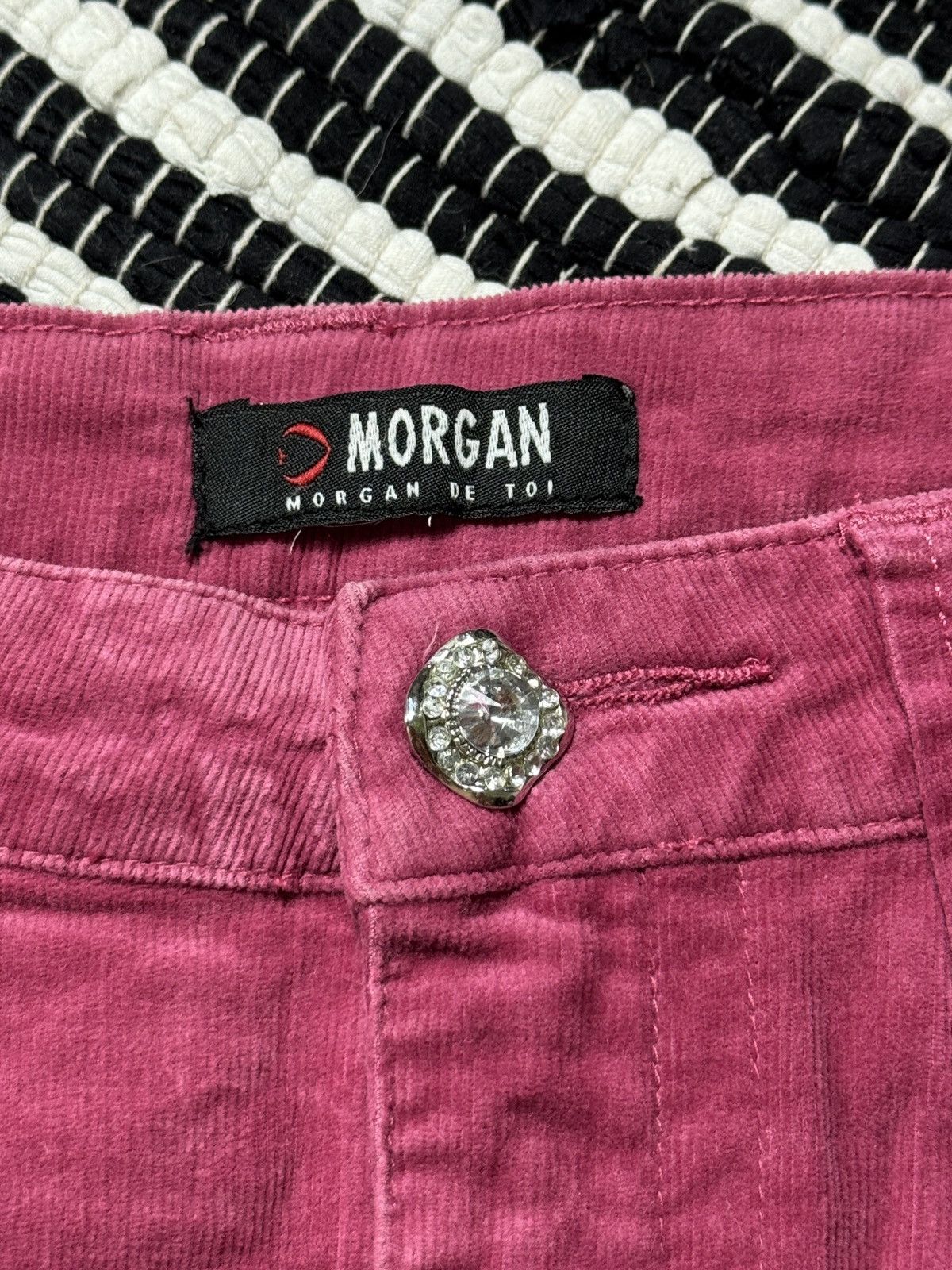 Morgan Homme VINTAGE MORGAN DE TOI VELVET MIDI SKIRT Size 32" / US 10 / IT 46 - 4 Thumbnail