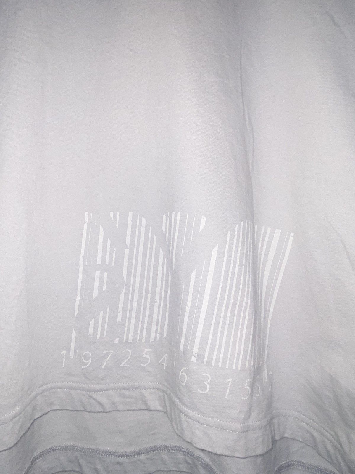 Y's × Yohji Yamamoto Yohji Yamamoto Y's Short Sleeve Barcode T Shirt Size M / US 6-8 / IT 42-44 - 4 Thumbnail