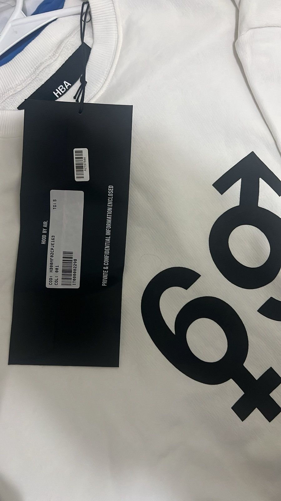 Hood By Air Hood By Air 69 Sweatshirt Size US S / EU 44-46 / 1 - 4 Thumbnail