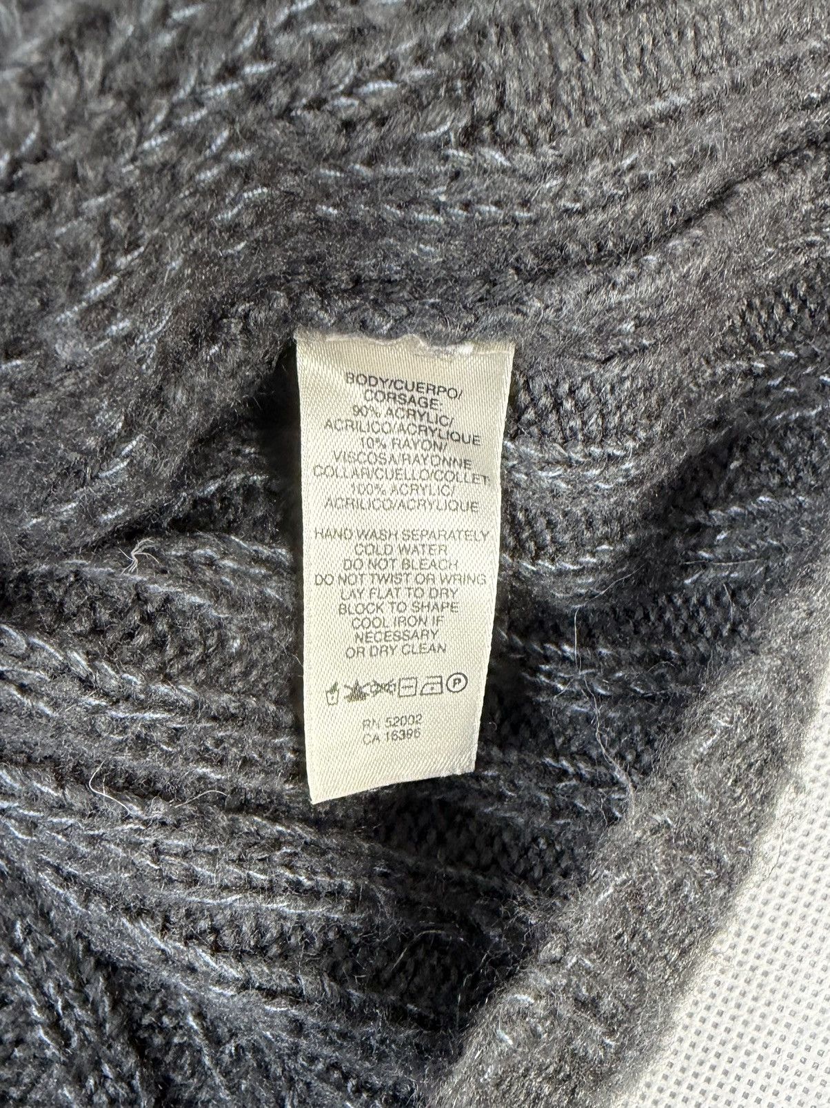DKNY Unique DKNY Sweater with Fur Trim Avant Garde Japan Style Size M / US 6-8 / IT 42-44 - 4 Thumbnail