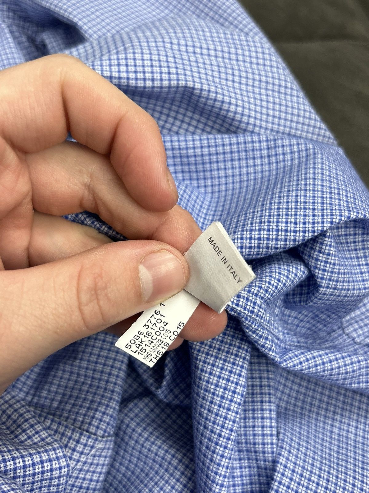 Brunello Cucinelli Brunello Cucinelli Check Cotton Shirt – Made in Italy Size M Size US M / EU 48-50 / 2 - 11 Thumbnail