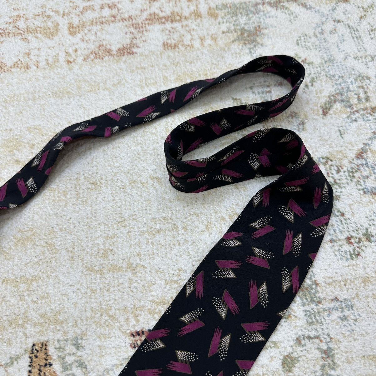 Hugo Boss × Vintage Vintage Hugo Boss Tie 90s Ties Streetwear Luxury Y2K Size ONE SIZE - 3 Thumbnail