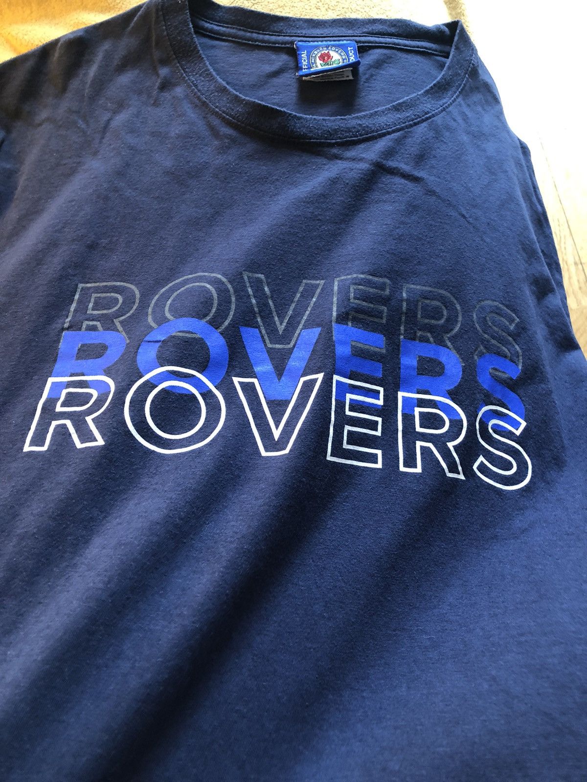 Vintage BLACKBURN ROVERS OFFICAL VINTAGE FOOTBALL SOCCER SHIRT Size US L / EU 52-54 / 3 - 2 Thumbnail
