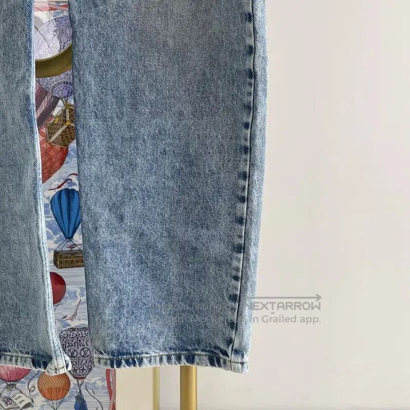 Maison Margiela Maison Margiela Blue Cotton Women's Jeans . Size 23" - 4 Thumbnail