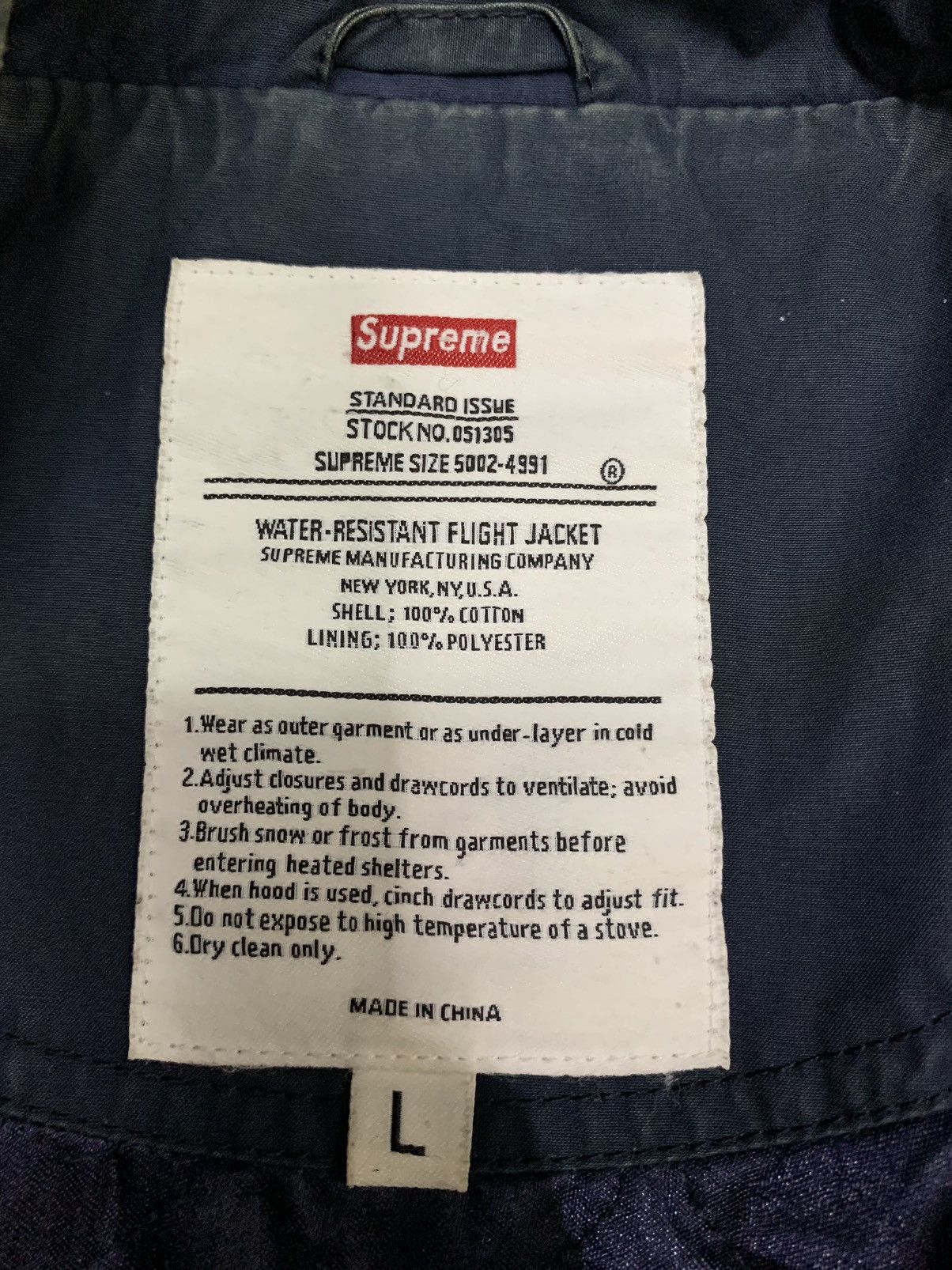 Supreme 🔥SUPREME W/PROOF FLIGHT JACKETS Size US L / EU 52-54 / 3 - 11 Thumbnail