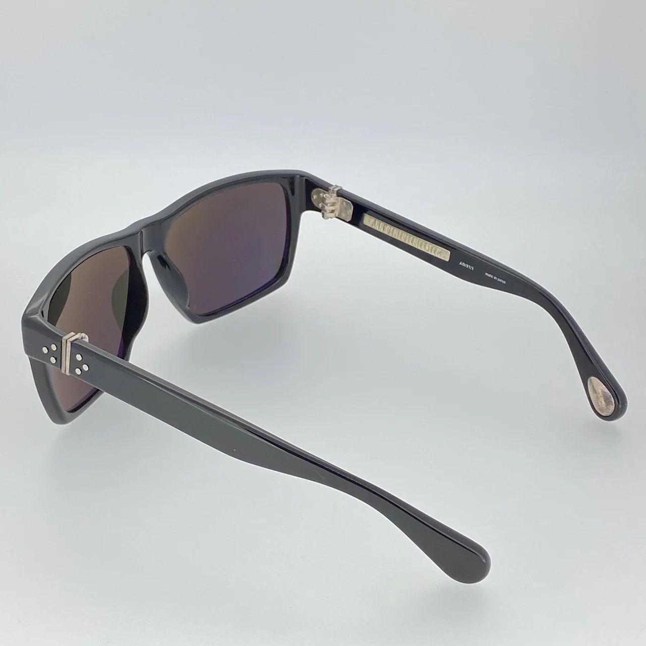 Ann Demeulemeester Ann Demeulemeester Sunglasses Angular Black and Grey Size ONE SIZE - 6 Thumbnail