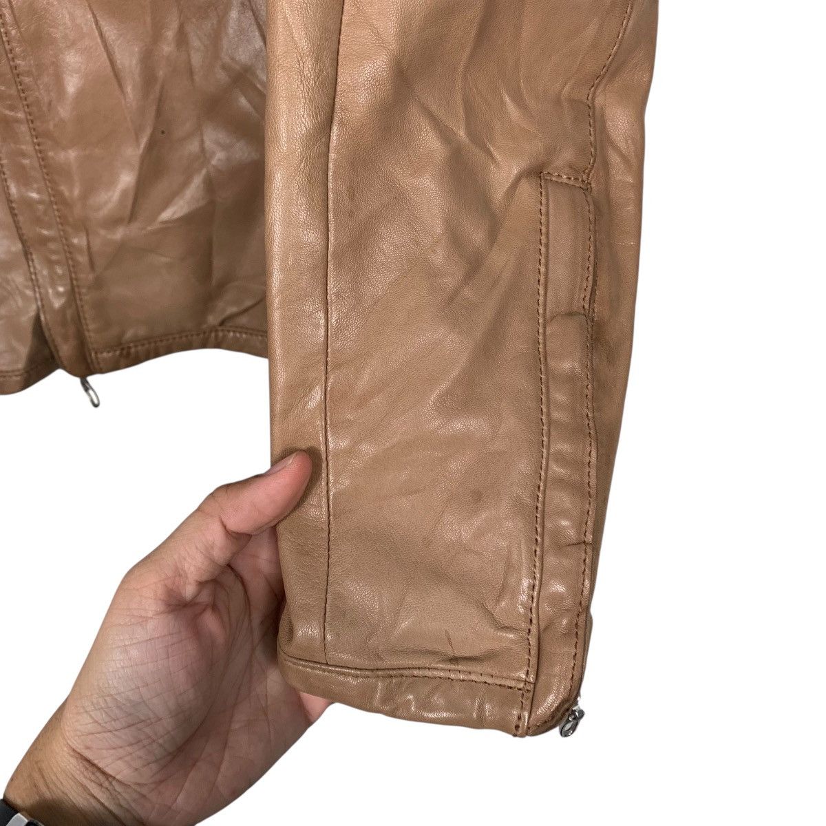 Beams Leather Jacket