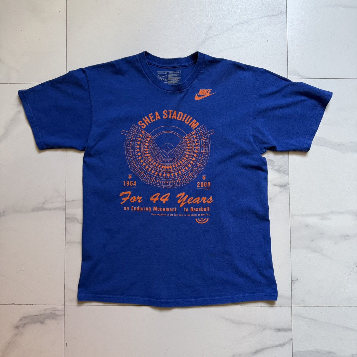 Nike Vintage Y2K Nike Shea Stadium Tee Size US S / EU 44-46 / 1 - 2 Thumbnail