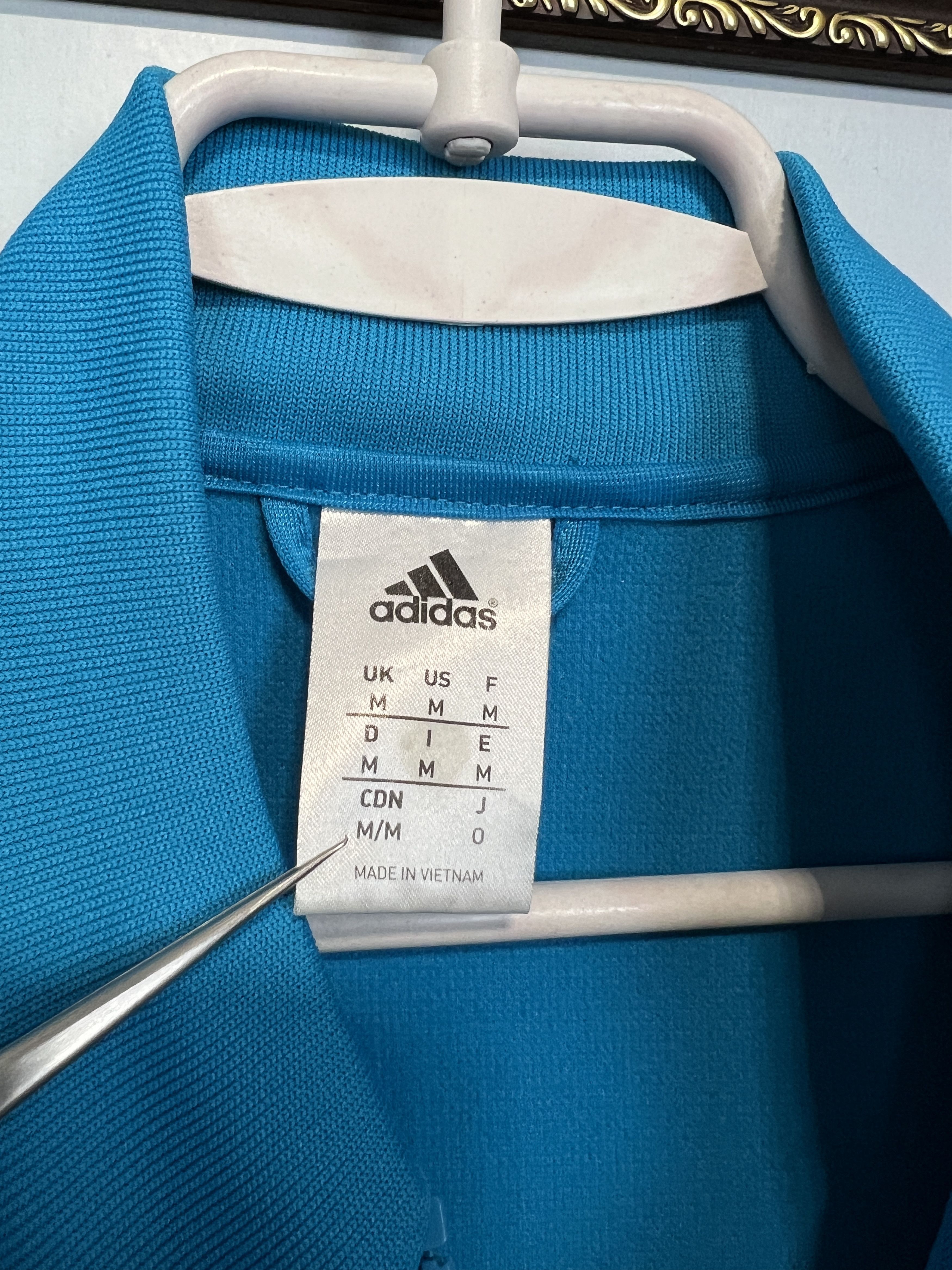 Adidas Vintage Adidas Real Madrid Football Jacket Soccer Track Top Size US M / EU 48-50 / 2 - 7 Thumbnail