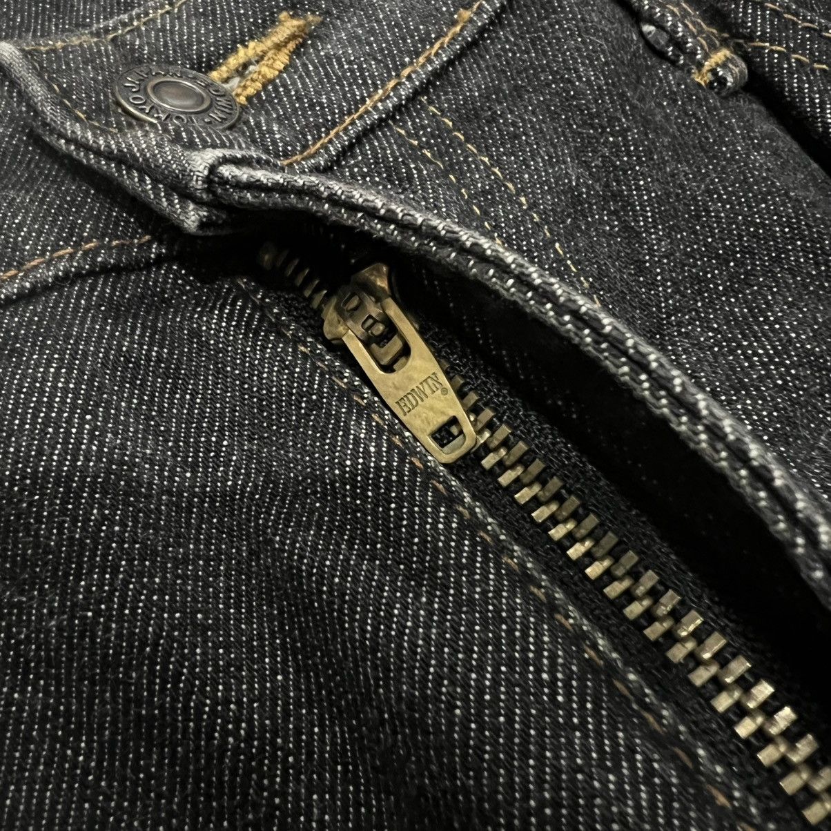 Kapital Edwin 503 Dark Indigo Straight fit Jeans Size US 28 / EU 44 - 8 Thumbnail